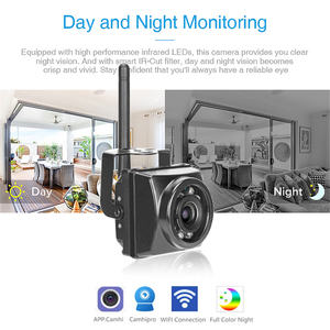 Cámara WiFi impermeable IPC Camhi 1920P 1080P IP66 con ranura para tarjeta TF, visión nocturna IR, IP, Wifi, para coche al aire libre - Product Image 2