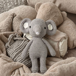En stock, lion en tricot fait main, renard en crochet, poupée animale en tricot - Product Image 1