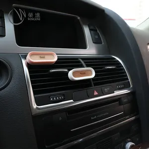 Silikon Fabrik Holz clips für Auto Entlüftung Diffusor Erfrischer Auto Parfüm Mini tragbare Auto Entlüftung Holz
