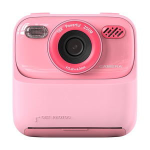 Jouets pour enfants populaires, imprimante portable miniature P79 à double objectif, appareil photo instantané pour enfants - Product Image 2