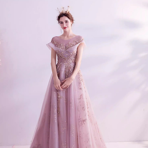 Elegante Vestido Morado Moderno con Volantes para Brindis de Boda, <span class=keywords><strong>Nueva</strong></span> Colección de Verano 2025 para Anfitriones de Fiestas de Fin de Año - Product Image 4