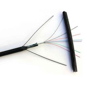 Directa enterrado aérea blindado Anti roedor de modo único al aire libre GYXTW 4B1 Cable de fibra óptica - Product Image 3