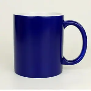 Caneca de café mágica de cerâmica personalizada com impressão por transferência de calor e sublimação de 11 onças, caneca de café personalizada com mudança de cor, venda imperdível