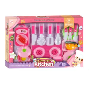 Hot Selling Kids Kitchen Toys Kreatives Kochgeschirrset Rollenspiel Rollenspiel Spielzeug Kochs piel für Kinder Mädchen