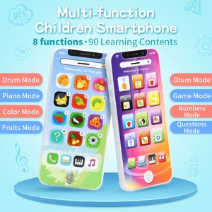 Samtoy Multifonctionnel Intelligent Anglais Apprentissage <span class=keywords><strong>Jouet</strong></span> Éducation Précoce Machine <span class=keywords><strong>Smartphone</strong></span> Bébé Téléphone Mobile <span class=keywords><strong>Jouet</strong></span> avec Lumière - Product Image 2