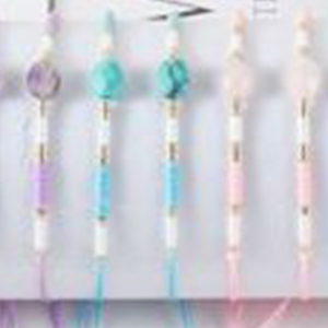 Bracciale Unisex con Perline di Riso e Pietre Z, Multicolore, Regolabile, Gioielli alla Moda, Lotto da 2400 Pezzi - Product Image 4