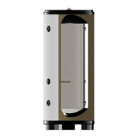 Industrie HVAC 30L Petit réservoir d'eau d'échange thermique dans le chauffage par le sol Réservoir d'eau en acier inoxydable pour le chauffage de la maison