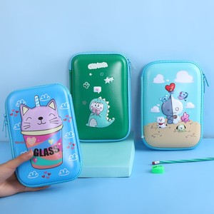 Boîte à crayons personnalisable en EVA, large et tridimensionnelle, motif dessin animé mignon, grande capacité, sans fermeture, haute valeur esthétique - Product Image 5