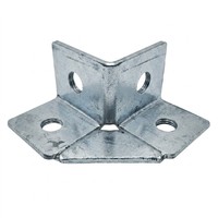 Junjiu Brand Class 4 SS304 SS316 Metric Imperial Forged Industrial Grade Hardware Construction L Shape Corner Bracket Galvanized