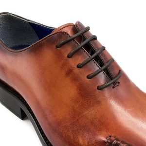 Chaussures de mariage formelles Oxford, en cuir véritable fait main, durables, nouveau design, haute qualité, style vintage, pour hommes, luxe, logo personnalisé, légères - Product Image 5