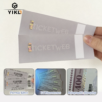 Özel Termal Konser Bileti Nota Kağıdı Festival Gösteri Kılıfı Holografik Folyo Manyetik Şeritli Giriş Kartı Hatıra Bileti