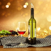 Bâton de refroidisseur de vin 3-en-1 en acier inoxydable bâton de refroidisseur de bouteille de vin tige de refroidissement rapide de vin sans glace avec aérateur et verseur