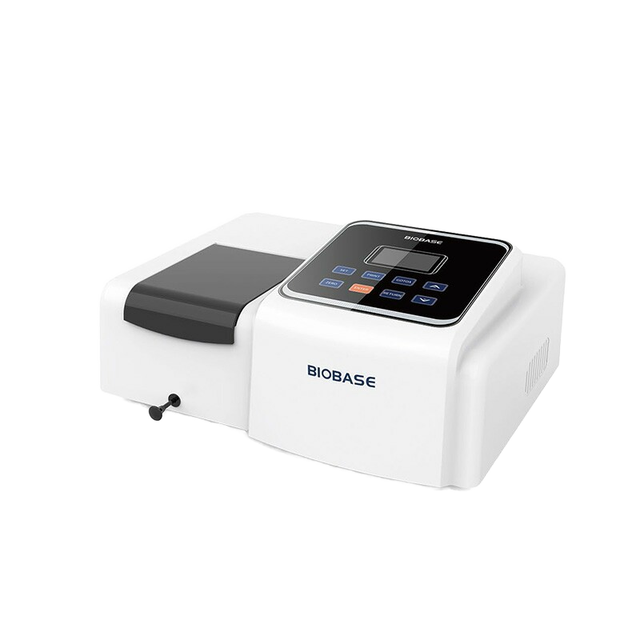 BIOBASE Spectrophotometer Laboratory Chemical Analysis Machine Single Beam Uv Visible 320-1020nm Photometer Vis Spectrometer