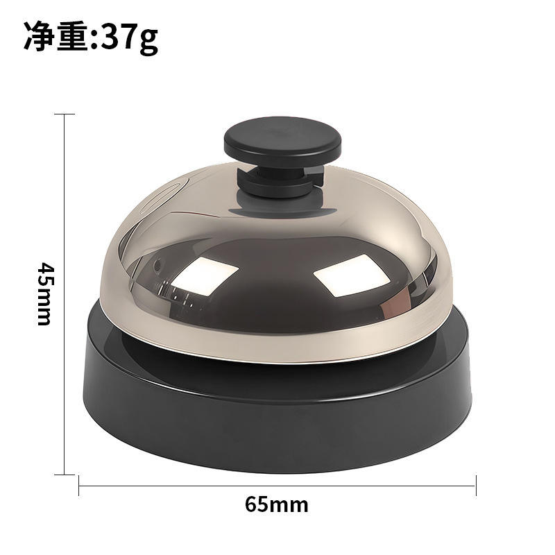 กระดิ่งมือถือสีดำชุบไฟฟ้า