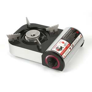Réchaud à gaz portable, mini réchaud de camping en alliage d'aluminium, pour 1-2 personnes, utilisation en extérieur et en intérieur - Product Image 3