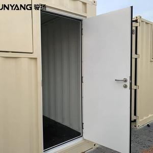 9ft <b>Small</b> Corten Steel <b>Container</b> Home Mini Storage <b>Container</b> with Window and Door for Outdoor Use - Product Image 3