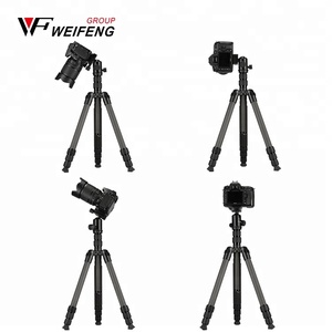 WF High Quality WF-C6626 Ultra Compact Carbon Fiber Travel Camera Tripod/Monopod,for Camera Canon Nikon