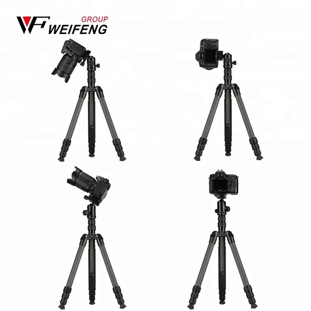 WF High Quality WF-C6626 Ultra Compact Carbon Fiber Travel Camera Tripod/Monopod,for Camera Canon Nikon