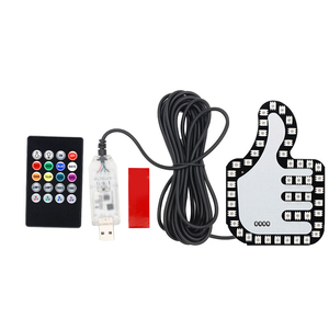 Dispositivo interattivo multifunzione per <span class=keywords><strong>auto</strong></span> con segnale luminoso a gesto del dito, avviso anti-intrusione e anti-tailgating - Product Image 5