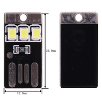 Mini lampe USB super lumineuse pour clavier, ordinateur portable, alimentation mobile, puce LED, veilleuse, 1 pièce