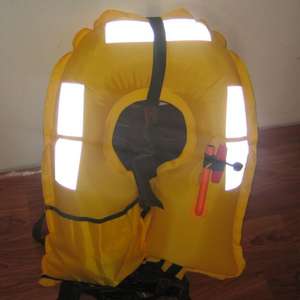 سولاس الحياة سترة ميد نفخ سترة نجاة غرفة مزدوجة نفخ الحياة سترة - Product Image 2