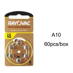 แบตเตอรี่ซิงค์แอร์ Rayovac Peak <span class=keywords><strong>A13</strong></span> คุณภาพสูง ราคาถูก สำหรับเครื่องช่วยฟัง - Product Image 3