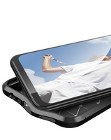 Coque arrière antichoc en cuir TPU souple pour OnePlus Nord N200 5G Fashion Man