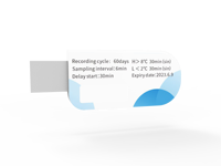 Thermomètre USB à usage unique pour la chaîne du froid, enregistreur de données pour la surveillance de la température