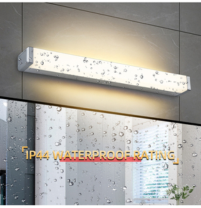 Lámpara de Pared LED Moderna, Montada en Pared, IP44, Acabado Bronce, Decoración de Interior para Hotel, Lámpara de Arte Mural para Cabecera - Product Image 1