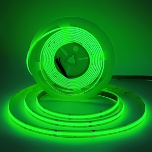 ไฟ LED แบบยืดหยุ่น OEM ODM ตัดได้ RGB COB 810 840LED 14W/M แผงวงจรพิมพ์ 10 มม. ไฟเส้น LED สีเขียว แดง น้ำเงิน เหลือง สำหรับตู้ - Product Image 2