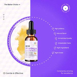 Özel etiket Moringa sıvı saf % Moringa yaprakları zerdeçal % karabiber <span class=keywords><strong>C</strong></span> vitamini E antioksidan, eklem, sindirim ve bağışıklık düşer - Product Image 5