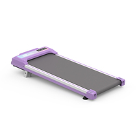 Tapis de marche pliable électrique SHULI pour la maison et le bureau, mini appareil d'exercice sous le bureau avec écran LED