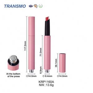 Plastic <b>Lip</b> Plump <b>Lip</b> <b>Balm</b> Tube Custom Printed <b>Lip</b> <b>Balm</b> <b>Container</b> Pressed Click Lipstick Tube - Product Image 5