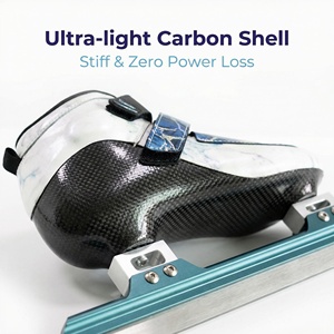Patines de Velocidad sobre Hielo para <span class=keywords><strong>Pista</strong></span> Corta, Alto Rendimiento, Ligeros, para <span class=keywords><strong>Patinaje</strong></span> de <span class=keywords><strong>Pista</strong></span> Corta - Product Image 5