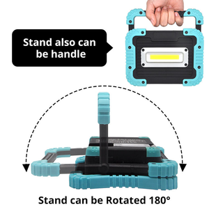 Siêu sáng có thể sạc lại dẫn lũ Đèn xách tay vuông ô tô worklight cho hội thảo văn phòng khẩn cấp cắm trại sử dụng ngoài trời - Product Image 4