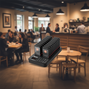 Système d'appel sans fil Vevor pour restaurants, 20 bipeurs, signalisation de file d'attente pour clients - Product Image 2