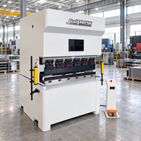 Presse plieuse CNC électrique compacte 110T 1800mm à double servo, haute précision, sans huile, à économie d'énergie pour la fabrication de tôles