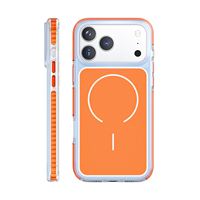 Coque de protection magnétique de haute qualité couleur originale avec chargement sans fil pour iPhone 17 Pro Max – Housse arrière