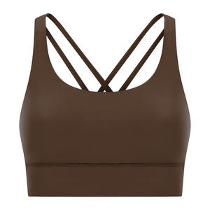 Classic High Intensity Sports Bra Cross Sexy Running Naked Beauty Back Fitness Plus Size & Lightweight Yoga Underwear - Product Image 1