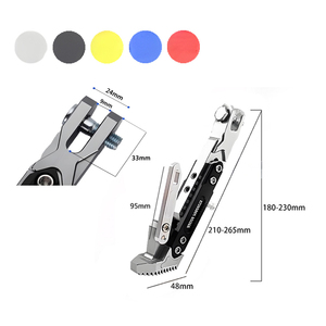 ขาตั้งข้างรถมอเตอร์ไซค์แบบยืดได้ CNC อุปกรณ์เสริมเสริมความแข็งแรงเพื่อความมั่นคง - Product Image 2