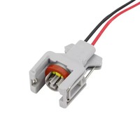 2 pines 10811963 T15 1,5 240PC024S8014mm conector automotriz impermeable inyector de combustible diésel enchufe de riel de combustible
