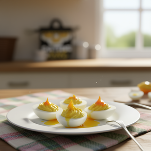 Camiseta con diseño de huevo relleno de queso, diseño de humor alimentario, unisex, talla para adultos - Product Image 3