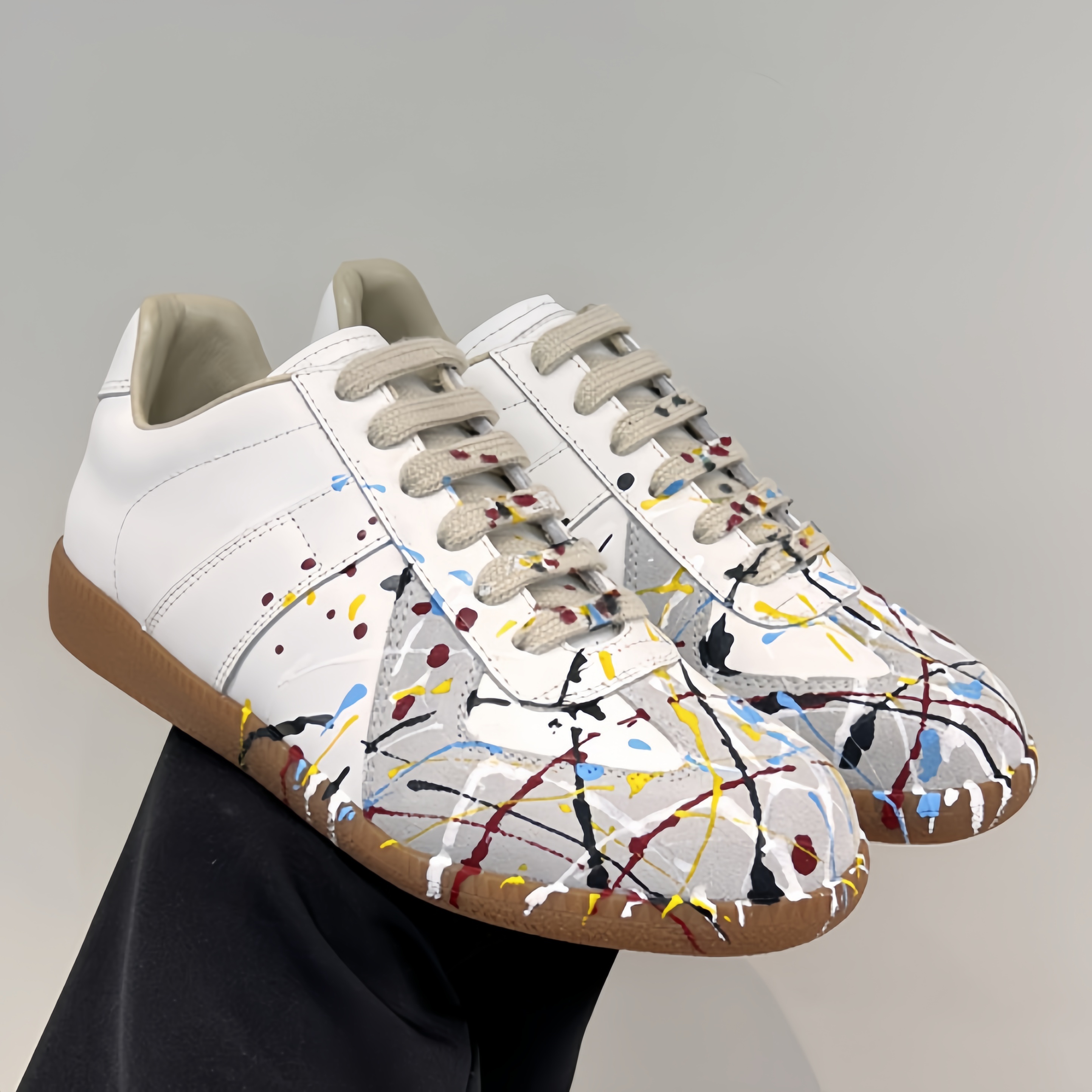 Estilo borroso de tinta blanca