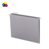 Carpeta de archivos colgantes médicos estándar de tamaño de carta de papel gris reciclado de gran oferta 25 unids/caja archivos de suspensión diseñados para
