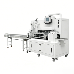 ABBA-300F Automatic <b>Pillow</b> Four Side ABBASeal Machine for Food Cigarettes Tobacco Easy Operation Plastic Bags Wrapping/Filling - Product Image 1