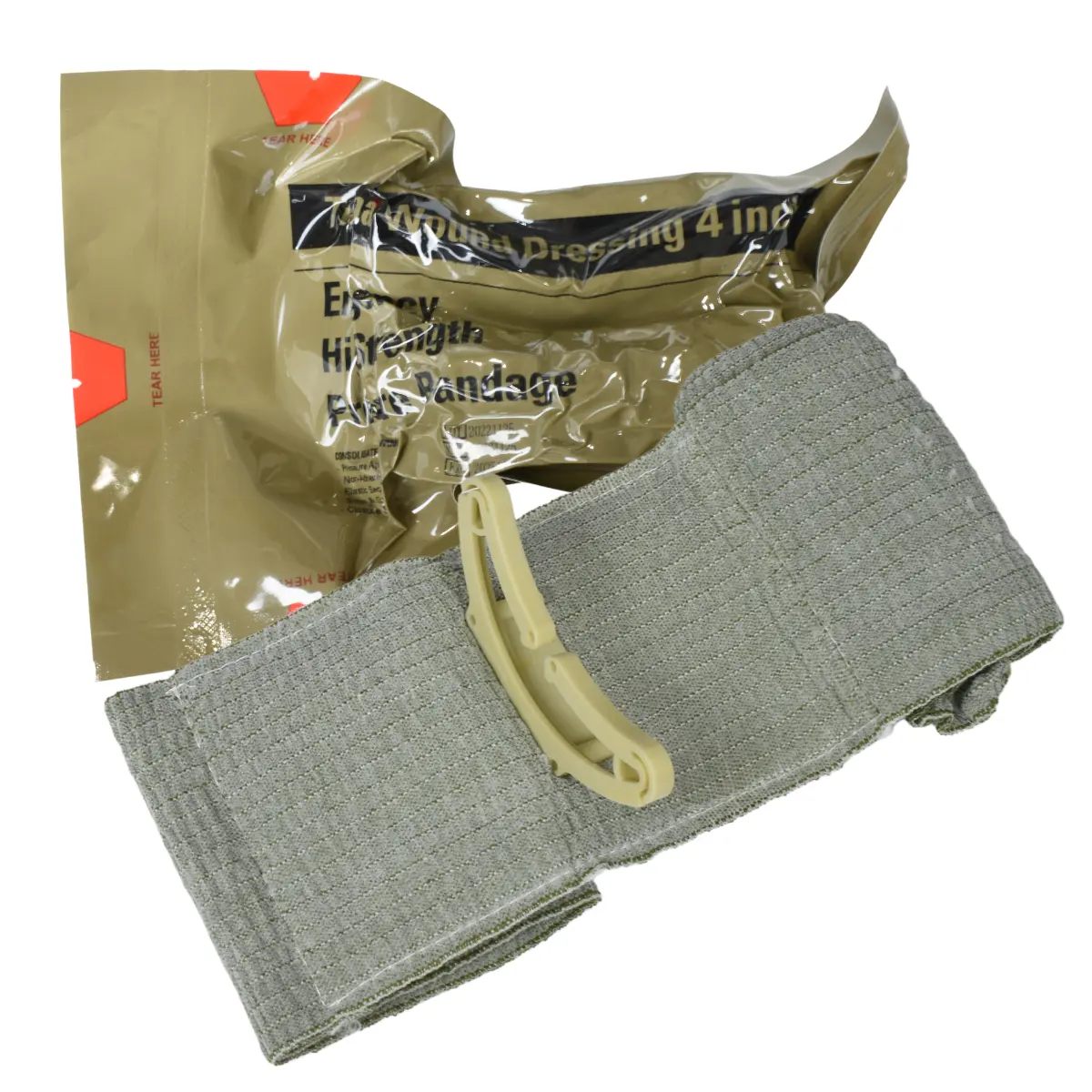 Anthrive New Arrival 4 Zoll Erste-Hilfe-Wunde Notfall Trauma Dressing Elastic Combat Israel Tactical Israeli Bandage