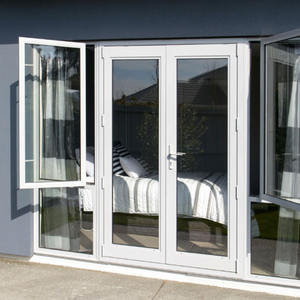 ผลิตประตูบานเลื่อนกระจกอลูมิเนียมคุณภาพสูง แข็งแรง ทนทาน สำหรับภายในบ้าน พร้อมกรอบแคบและบางเฉียบ สำหรับ<span class=keywords><strong>ห้อง</strong></span>นั่งเล่น ขายส่งจากโรงงาน - Product Image 2