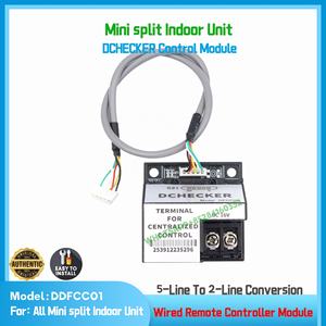 Módulo de control remoto con cable, compatible con todas las unidades Daikin SkyAir y Split tipo inversor, verificador de servicio con la última tecnología. - Product Image 3