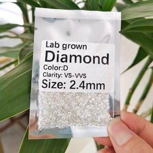 Diamantes Cultivados en Laboratorio, Corte Redondo, Tamaño Pequeño 0.8-3mm, Venta Caliente en el Mercado - Product Image 3