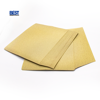 Papier abrasif blanc Klingspor, fabriqué en Pologne, 50 pièces, P120, pour polissage manuel et ponçage